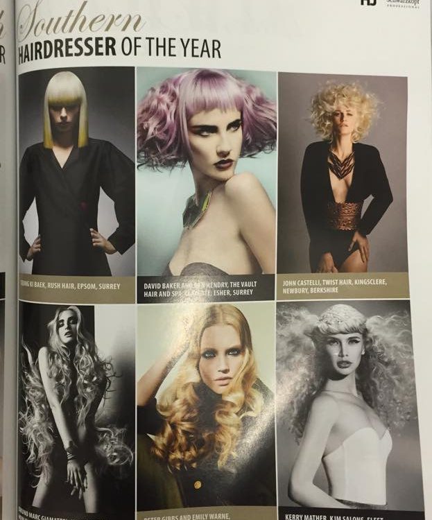 HEADROMANCE - HAIRDRESSERS JOURNAL - BRITISH HAIRDRESSING AWARDS - 2014 - SOUTHERN - FINAL